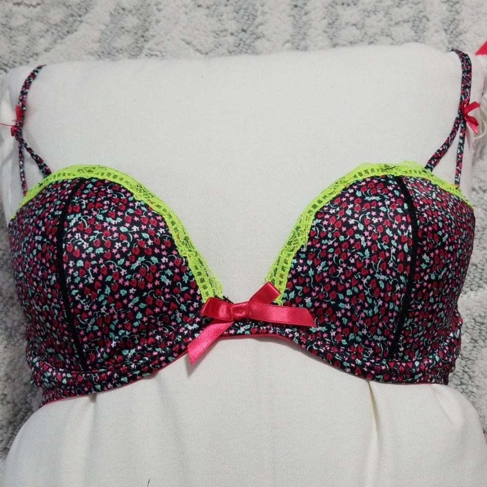 Floral bra